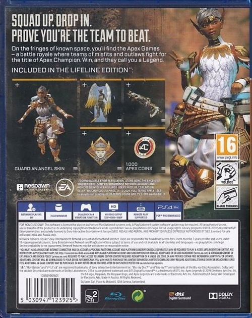 Apex Legends - Llifeline Edition - PS4 (B Grade) (Genbrug)